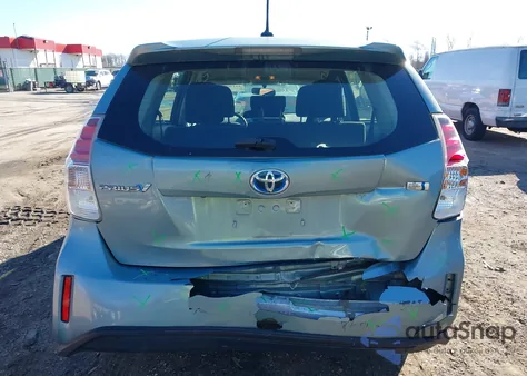 2015 Toyota Prius V Three из США, поврежденный, VIN JTDZN3EU2FJ017035